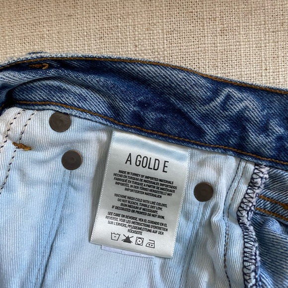Agolde Jaden Shorts - Picture 4 of 5